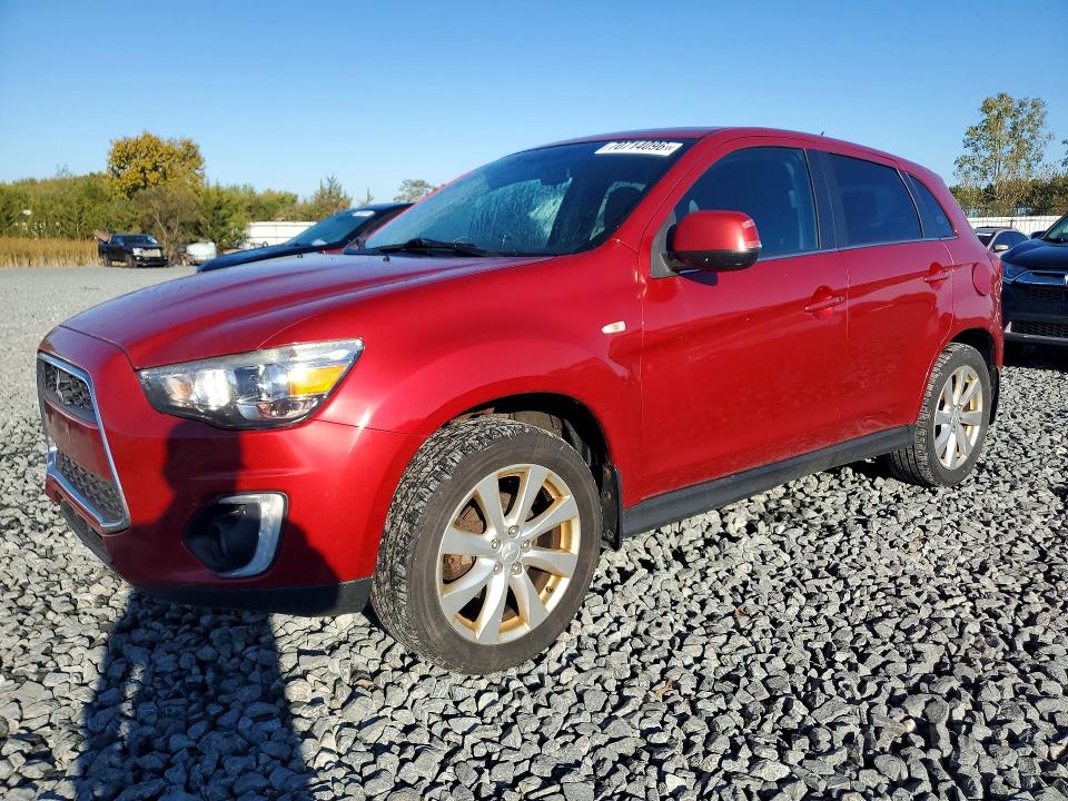 2015 Mitsubishi Outlander Sport მანქანა იყიდება აუქციონზე, vin: 4A4AR4AU2FE043181, აუქციონის ნომერი: 70714096