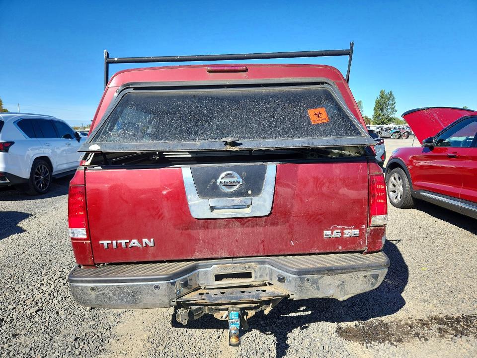 Aukcja sprzedaży 2008 Nissan Titan, vin: 1N6AA07C18N301065, numer aukcji: 70521166