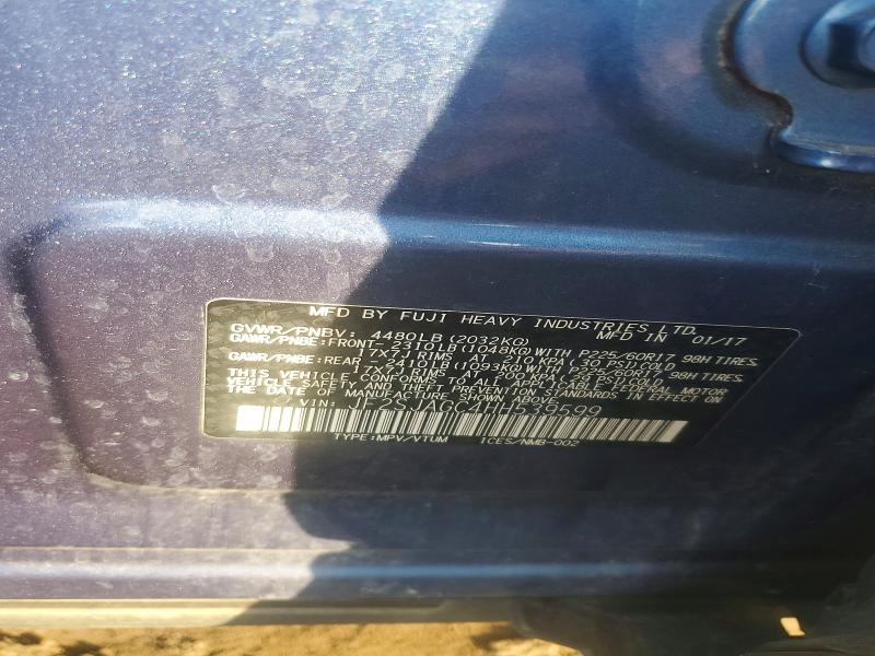 Aukcja sprzedaży 2017 Subaru Forester, vin: JF2SJAGC4HH539599, numer aukcji: 66828056