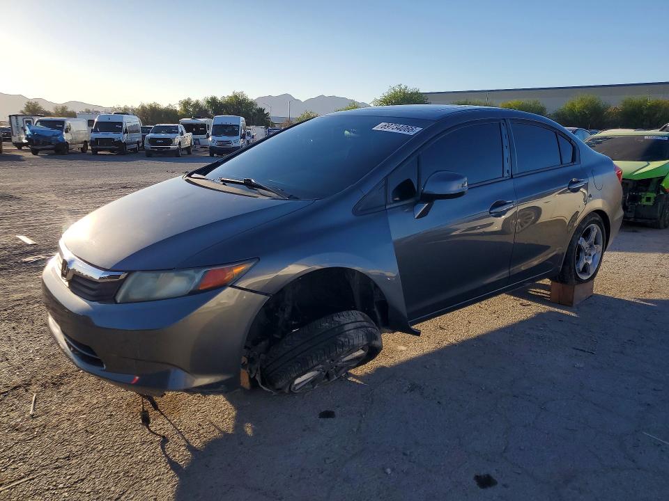Auction sale of the 2012 Honda Civic, vin: 19XFB2F85CE025422, lot number: 69734066
