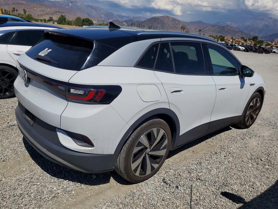 2021 Volkswagen Id.4 მანქანა იყიდება აუქციონზე, vin: WVGDMPE28MP007201, აუქციონის ნომერი: 68670226