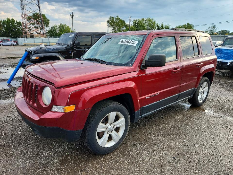 2012 Jeep Patriot მანქანა იყიდება აუქციონზე, vin: 1C4NJPFA3CD542380, აუქციონის ნომერი: 66598416