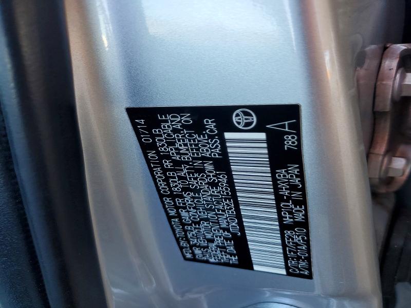 Aukcja sprzedaży 2014 Toyota Prius C, vin: JTDKDTB32E1559461, numer aukcji: 71058696