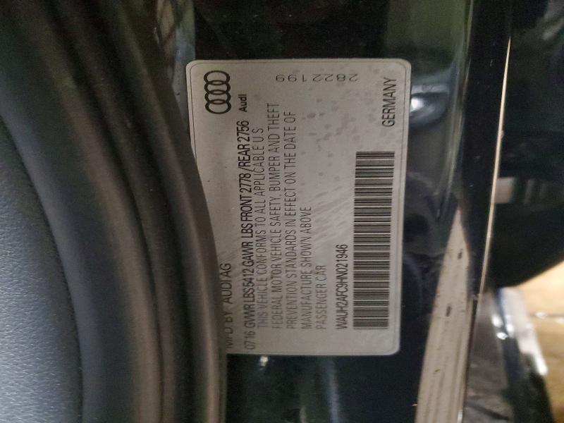 Продажа на аукционе авто 2017 Audi A6, vin: WAUH2AFC9HN021946, номер лота: 68487716