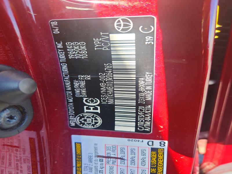 Продаж на аукціоні авто 2018 Toyota C-hr, vin: NMTKHMBX0JR064765, номер лоту: 68812526