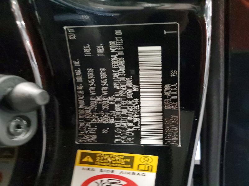 Продаж на аукціоні авто 2017 Toyota Highlander, vin: 5TDJZRFH1HS397464, номер лоту: 70158896