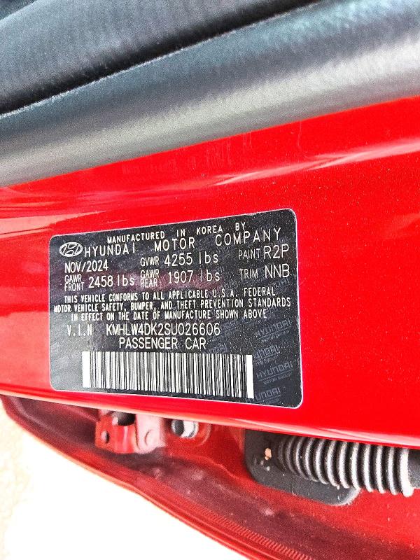 Продажа на аукционе авто 2025 Hyundai Elantra N, vin: KMHLW4DK2SU026606, номер лота: 67610566