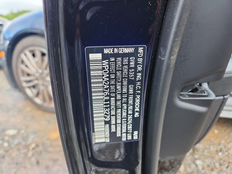 66833906 :رقم المزاد ، WP0AA2A76JL113279 vin ، 2018 Porsche Panamera مزاد بيع