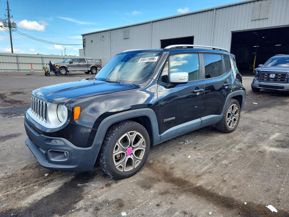 2016 Jeep Renegade მანქანა იყიდება აუქციონზე, vin: ZACCJADT4GPD73924, აუქციონის ნომერი: 69511996