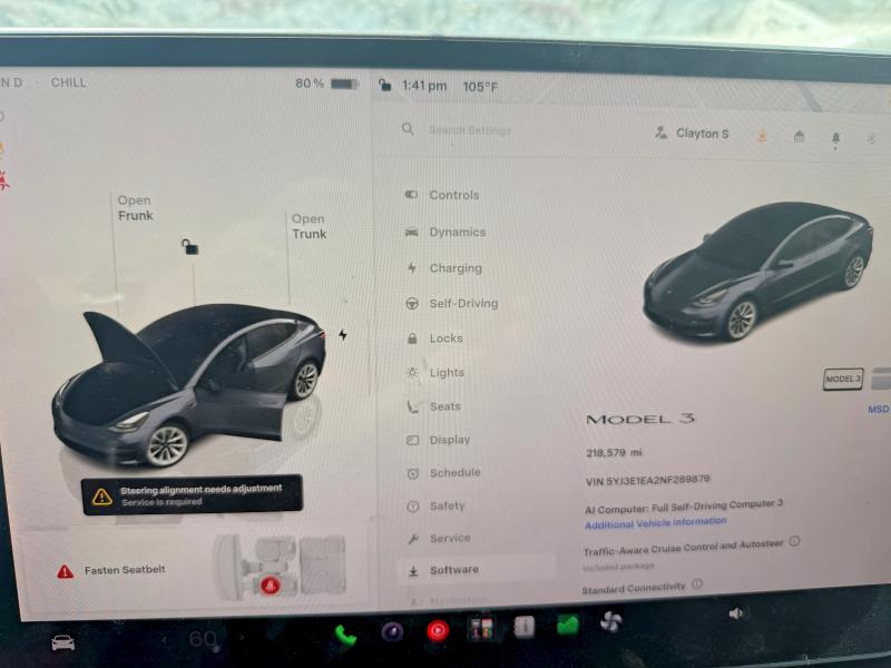 Aukcja sprzedaży 2022 Tesla Model 3, vin: 5YJ3E1EA2NF289879, numer aukcji: 64819486