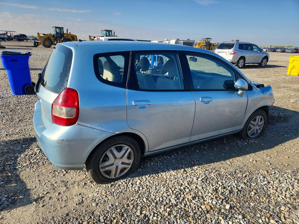 2007 Honda Fit მანქანა იყიდება აუქციონზე, vin: JHMGD38437S011373, აუქციონის ნომერი: 68785576