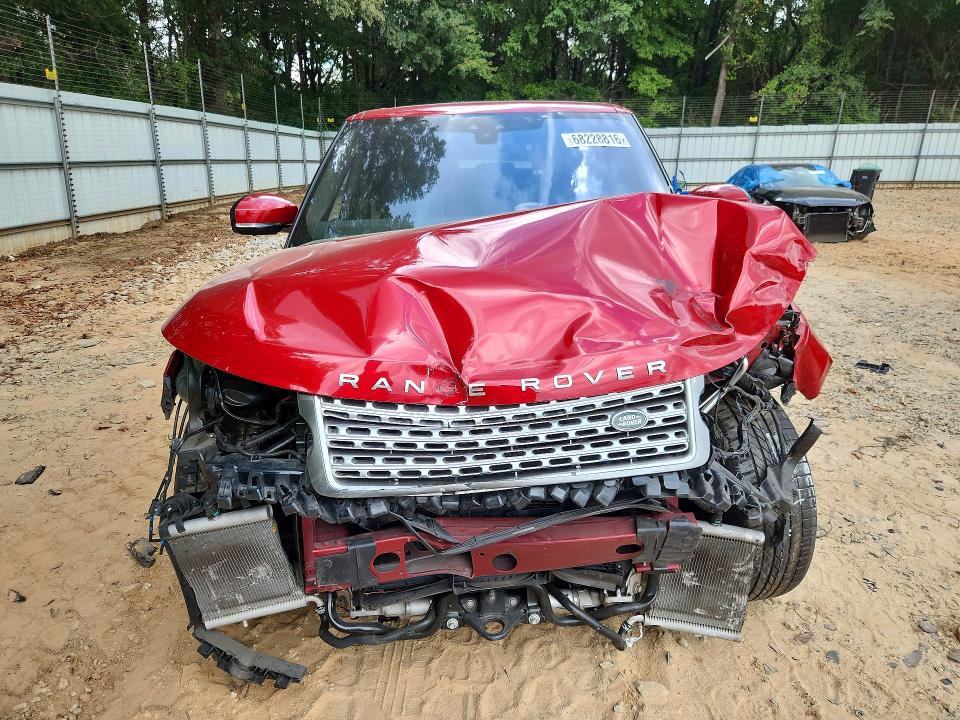 68228816 :رقم المزاد ، SALGS2FE9HA370255 vin ، 2017 Land Rover Range Rover مزاد بيع