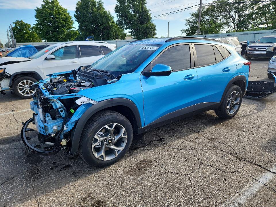 68277226 :رقم المزاد ، KL77LHEPXSC297559 vin ، 2025 Chevrolet Trax مزاد بيع