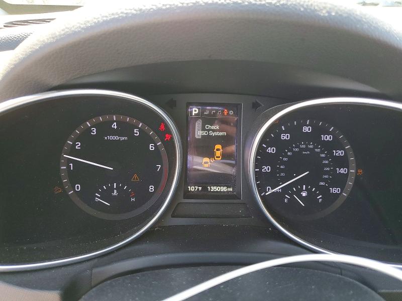 70302876 :رقم المزاد ، 5XYZW4LA0HG455941 vin ، 2017 Hyundai Santa Fe Sport مزاد بيع