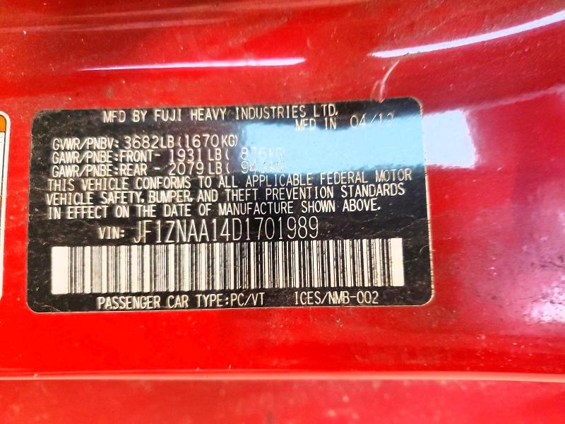 Продажа на аукционе авто 2013 Scion Fr-s, vin: JF1ZNAA14D1701989, номер лота: 68880186