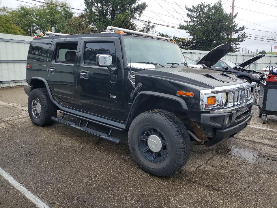 2004 Hummer H2 მანქანა იყიდება აუქციონზე, vin: 5GRGN23U24H100200, აუქციონის ნომერი: 68332806