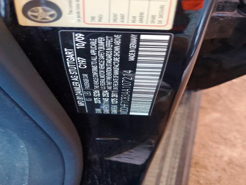 Aukcja sprzedaży 2010 Mercedes-benz E, vin: WDDHF7CB3AA107214, numer aukcji: 69757976