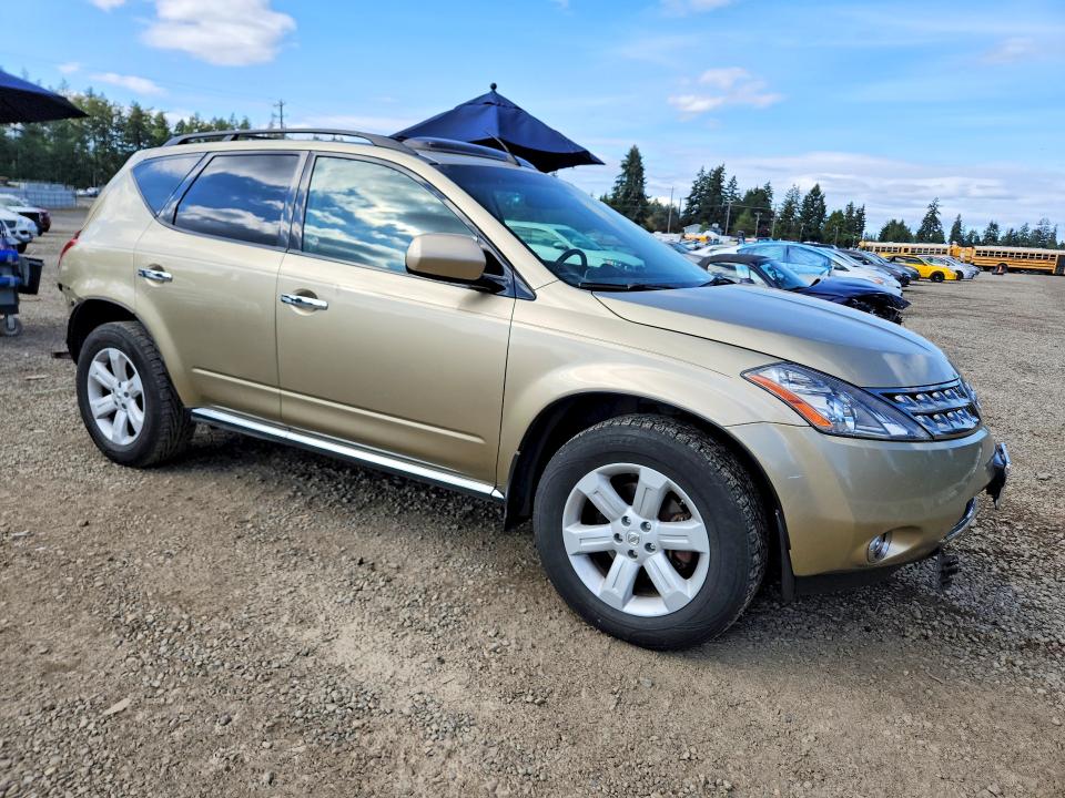 Auction sale of the 2006 Nissan Murano, vin: JN8AZ08W96W546664, lot number: 69092976
