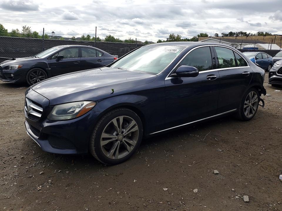 70345296 :رقم المزاد ، 55SWF4JB1GU155070 vin ، 2016 Mercedes-benz C مزاد بيع