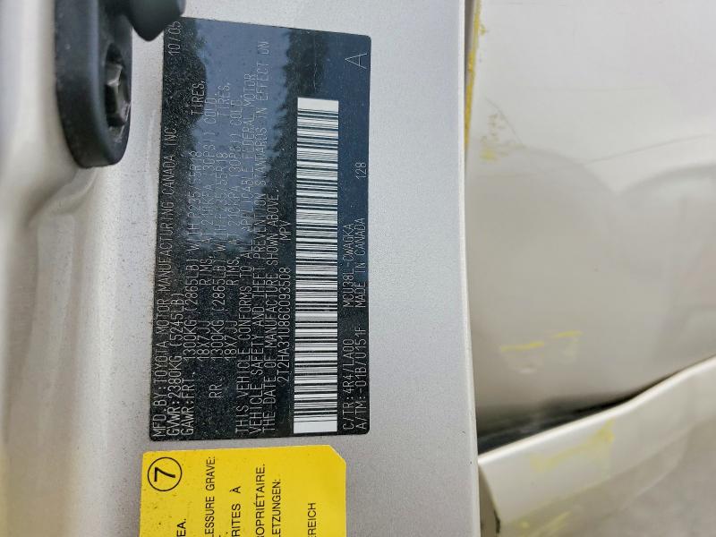 2006 Lexus Rx მანქანა იყიდება აუქციონზე, vin: 2T2HA31U86C093508, აუქციონის ნომერი: 67722676