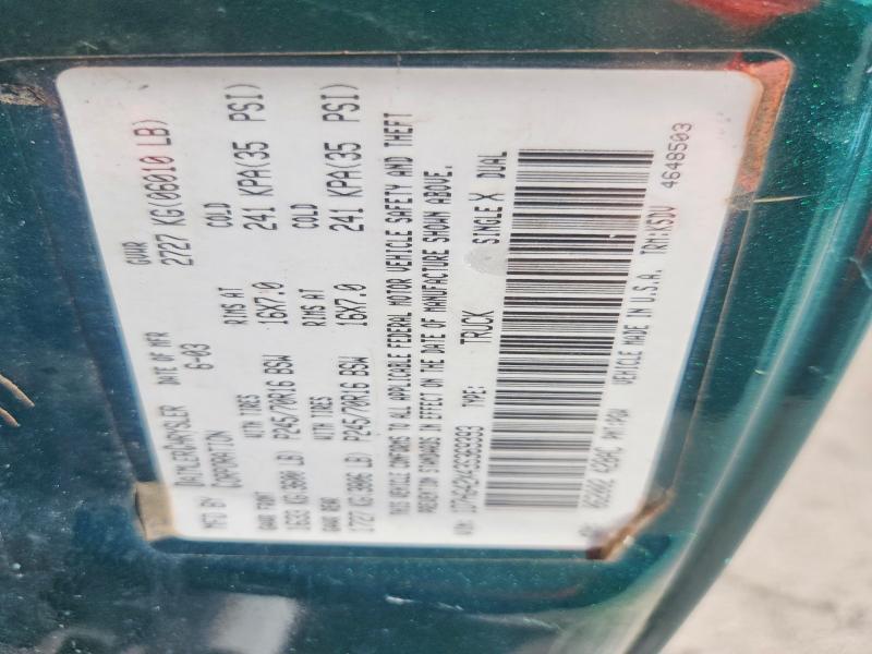 68030816 :رقم المزاد ، 1D7HG42X43S369393 vin ، 2003 Dodge Dakota مزاد بيع