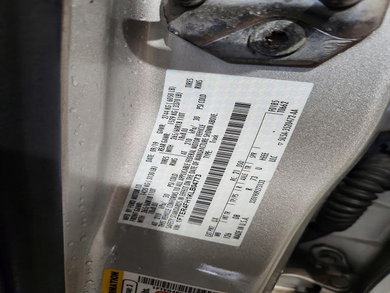 68049206 :رقم المزاد ، 1FTER4FH1KLB04773 vin ، 2019 Ford Ranger مزاد بيع