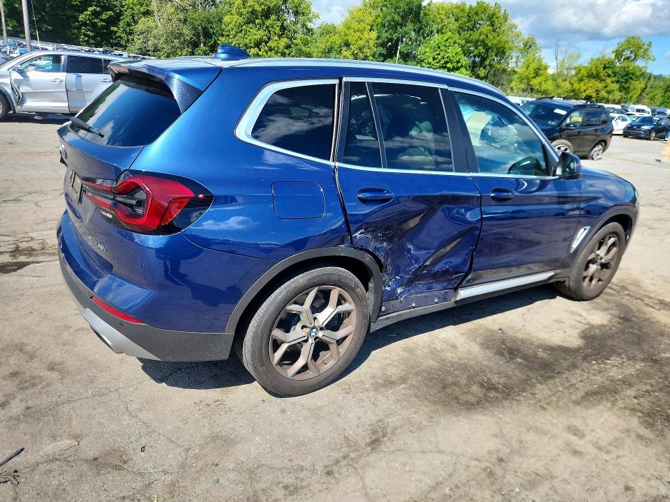 2022 Bmw X3 მანქანა იყიდება აუქციონზე, vin: 5UX53DP00N9J49827, აუქციონის ნომერი: 67070186