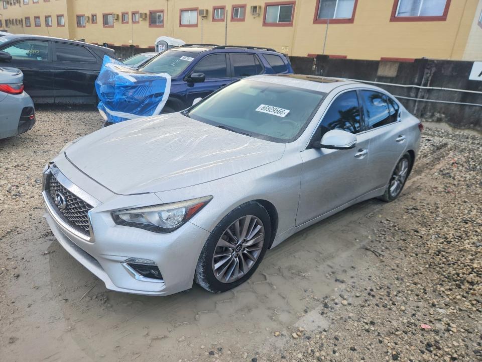 66929566 :رقم المزاد ، JN1BV7AP0FM344978 vin ، 2015 Infiniti Q50 مزاد بيع