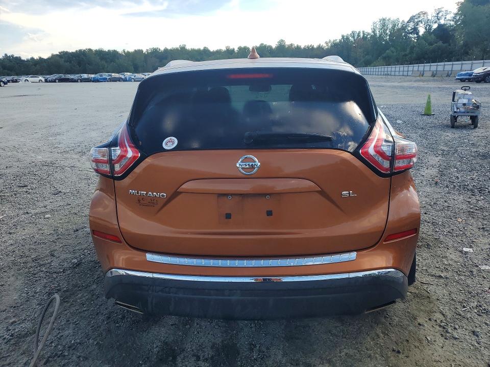 2017 Nissan Murano მანქანა იყიდება აუქციონზე, vin: 5N1AZ2MG4HN106152, აუქციონის ნომერი: 67788636