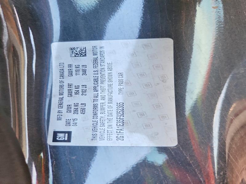 Продажа на аукционе авто 2015 Chevrolet Camaro, vin: 2G1FA1E35F9252365, номер лота: 69779186