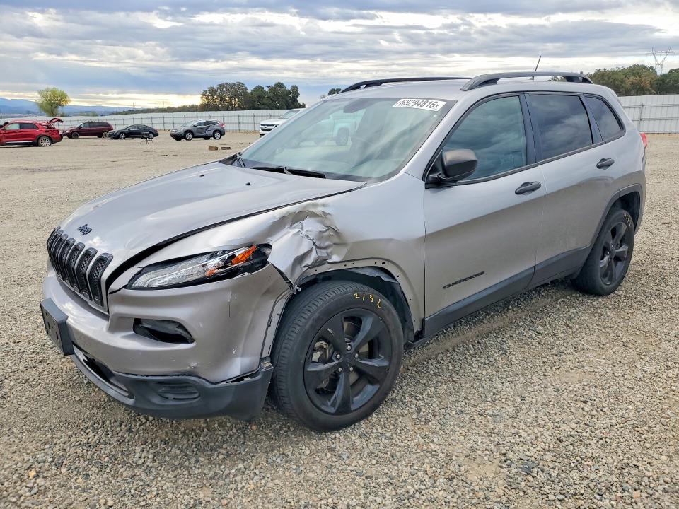 2016 Jeep Cherokee მანქანა იყიდება აუქციონზე, vin: 1C4PJLAS2GW369284, აუქციონის ნომერი: 68294816