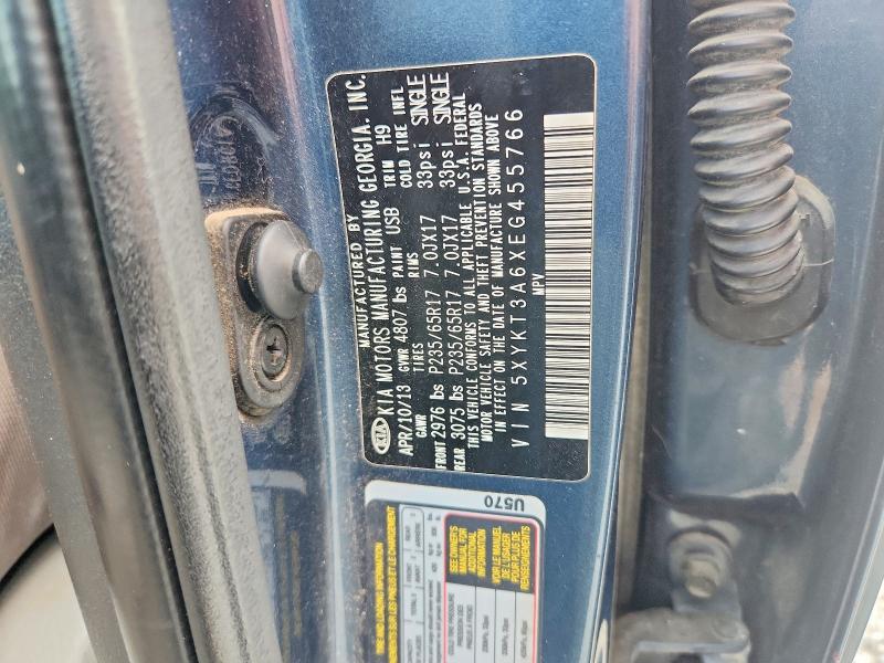 Aukcja sprzedaży 2014 Kia Sorento, vin: 5XYKT3A6XEG455766, numer aukcji: 67798306