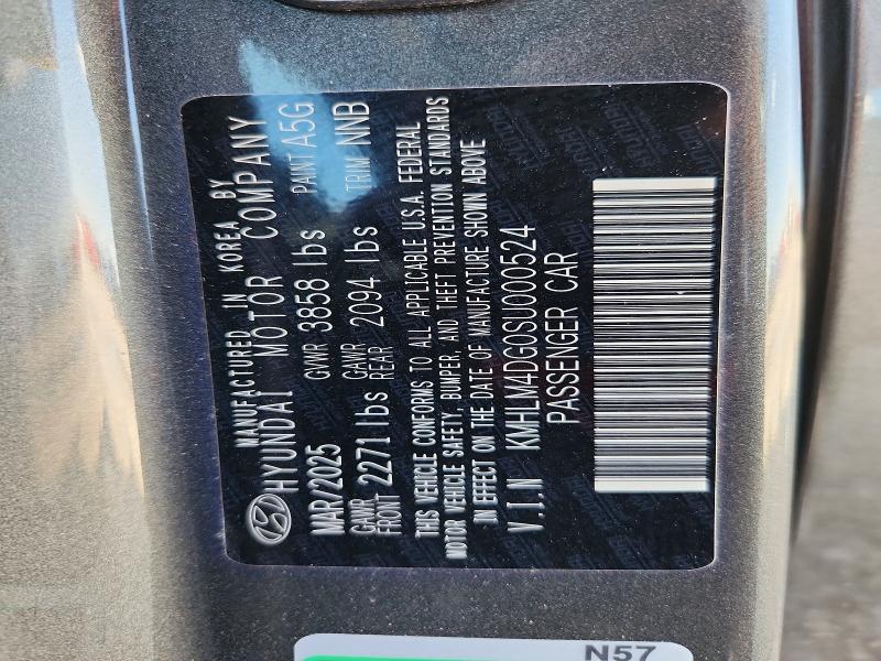 Продажа на аукционе авто 2025 Hyundai Elantra, vin: KMHLM4DG0SU000524, номер лота: 67305306