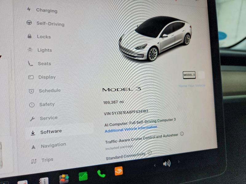 Продажа на аукционе авто 2023 Tesla Model 3, vin: 5YJ3E1EA8PF434183, номер лота: 69948126