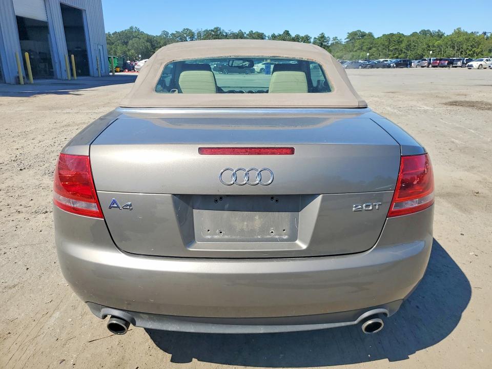2007 Audi A4 მანქანა იყიდება აუქციონზე, vin: WAUAF48H37K022266, აუქციონის ნომერი: 69962066