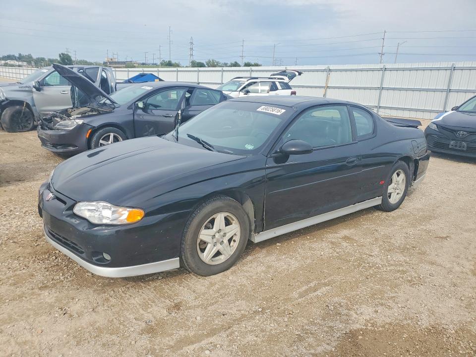 69025816 :رقم المزاد ، 2G1WX15KX29202187 vin ، 2002 Chevrolet Monte Carlo مزاد بيع