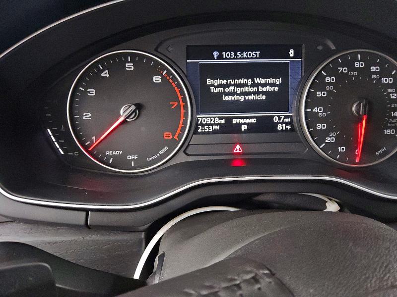 Aukcja sprzedaży 2017 Audi A4, vin: WAUGNAF47HN007412, numer aukcji: 68432196