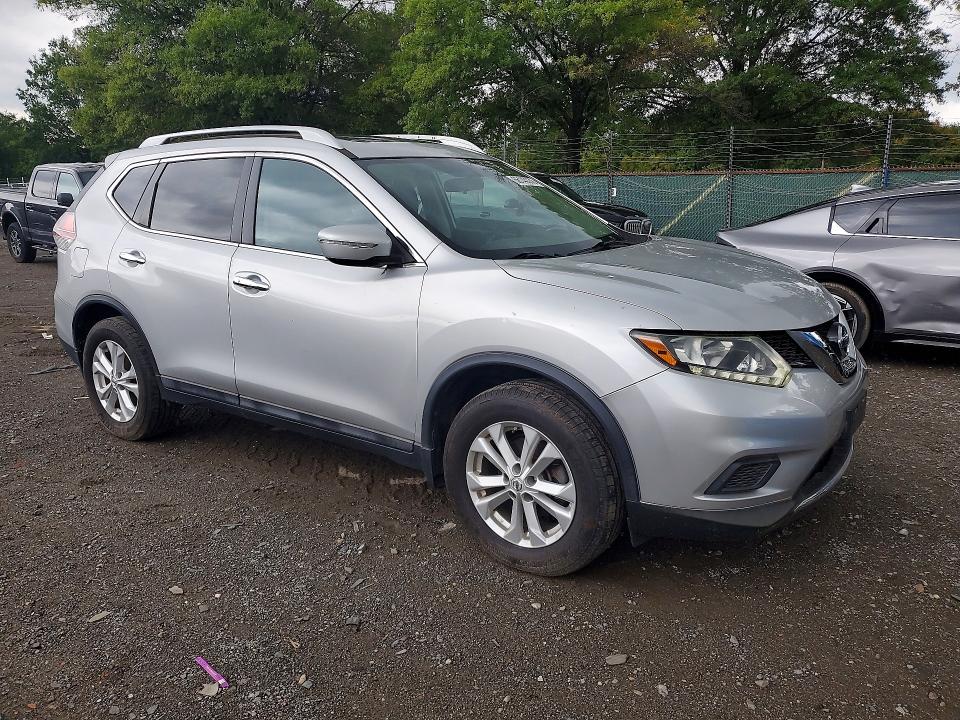 2015 Nissan Rogue მანქანა იყიდება აუქციონზე, vin: 5N1AT2MV8FC825672, აუქციონის ნომერი: 66140376