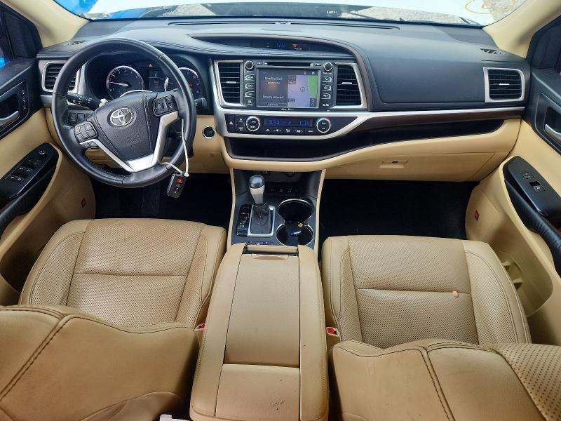 2015 Toyota Highlander მანქანა იყიდება აუქციონზე, vin: 5TDDKRFH7FS120087, აუქციონის ნომერი: 66180766