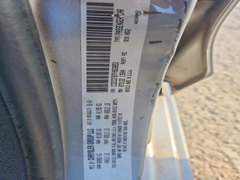 70313416 :رقم المزاد ، 1C3CCCFB7FN563853 vin ، 2015 Chrysler 200 مزاد بيع