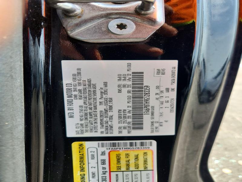 2016 Ford Mustang მანქანა იყიდება აუქციონზე, vin: 1FA6P8TH9G5283359, აუქციონის ნომერი: 71039136