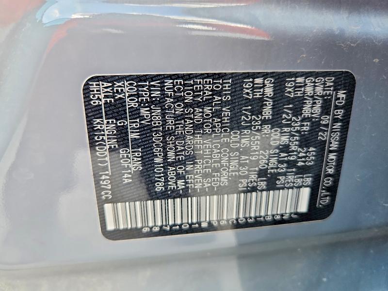 Продаж на аукціоні авто 2023 Nissan Rogue, vin: JN8BT3DC6PW101786, номер лоту: 68909506