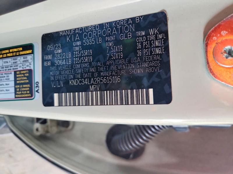 Продаж на аукціоні авто 2024 Kia Ev6, vin: KNDC34LA2R5615116, номер лоту: 68071286