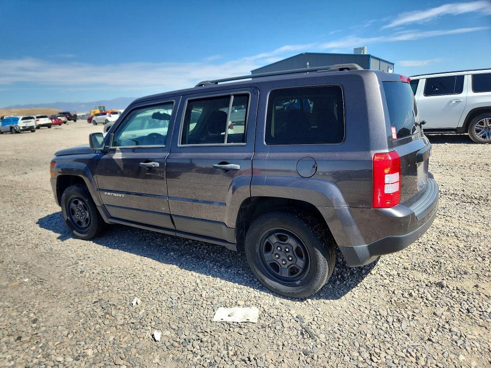 70019476 :رقم المزاد ، 1C4NJPBB4GD749297 vin ، 2016 Jeep Patriot مزاد بيع