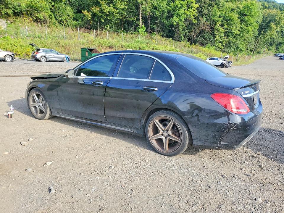 2015 Mercedes-benz C მანქანა იყიდება აუქციონზე, vin: 55SWF4JBXFU081937, აუქციონის ნომერი: 68334946