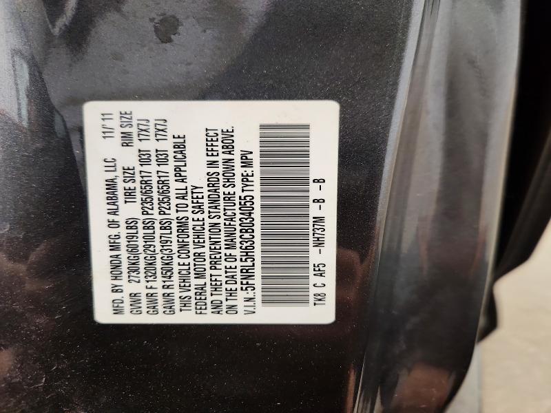 Продаж на аукціоні авто 2012 Honda Odyssey, vin: 5FNRL5H63CB034055, номер лоту: 70224416