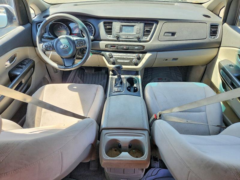 2017 Kia Sedona მანქანა იყიდება აუქციონზე, vin: KNDMB5C10H6219112, აუქციონის ნომერი: 67358686