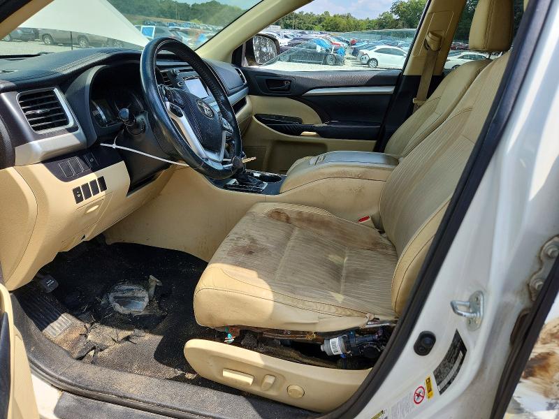 2015 Toyota Highlander მანქანა იყიდება აუქციონზე, vin: 5TDZKRFH1FS117045, აუქციონის ნომერი: 67332076