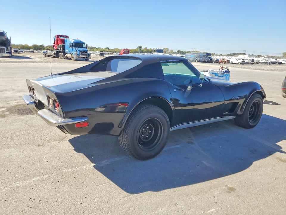 70316746 :رقم المزاد ، 1Z37J3S415061 vin ، 1973 Chevrolet Corvette مزاد بيع