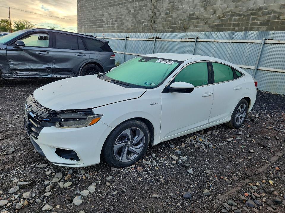 2019 Honda Insight მანქანა იყიდება აუქციონზე, vin: 19XZE4F55KE034545, აუქციონის ნომერი: 70874356
